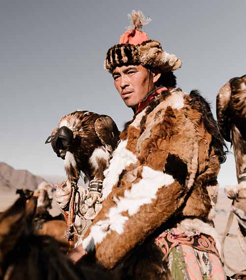 Mongolian Eagle Hunters