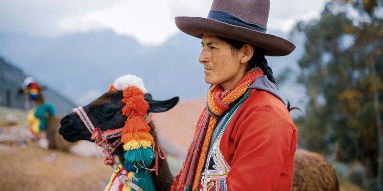 The Quechua People Living in the Andes